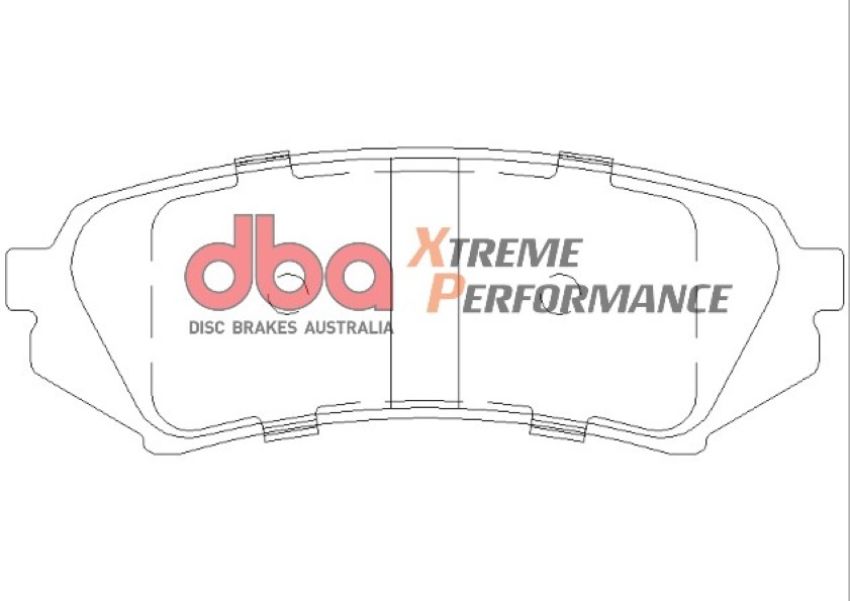 Disc Brakes Australia DB1383XP Rear Xtreme Performance Brake Pads