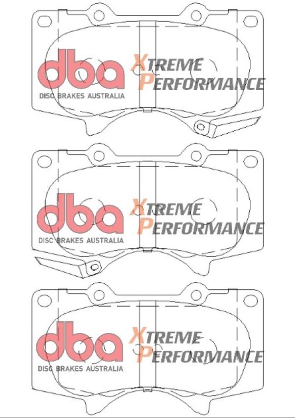 Disc Brakes Australia DB1482XP Front Xtreme Performance Brake Pads