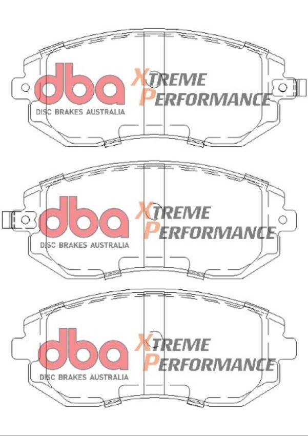 Disc Brakes Australia DB1491XP Front Xtreme Performance Brake Pads