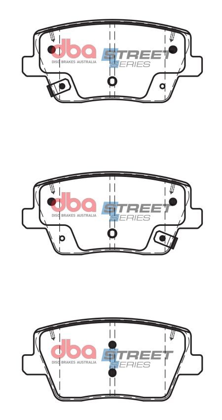 Disc Brakes Australia DB15013SS Rear Street Performance Brake Pads