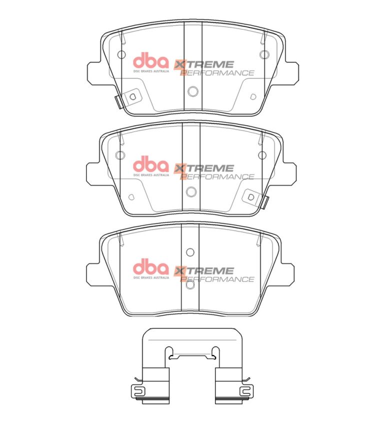 Disc Brakes Australia DB15013XP Rear Xtreme Performance Brake Pads