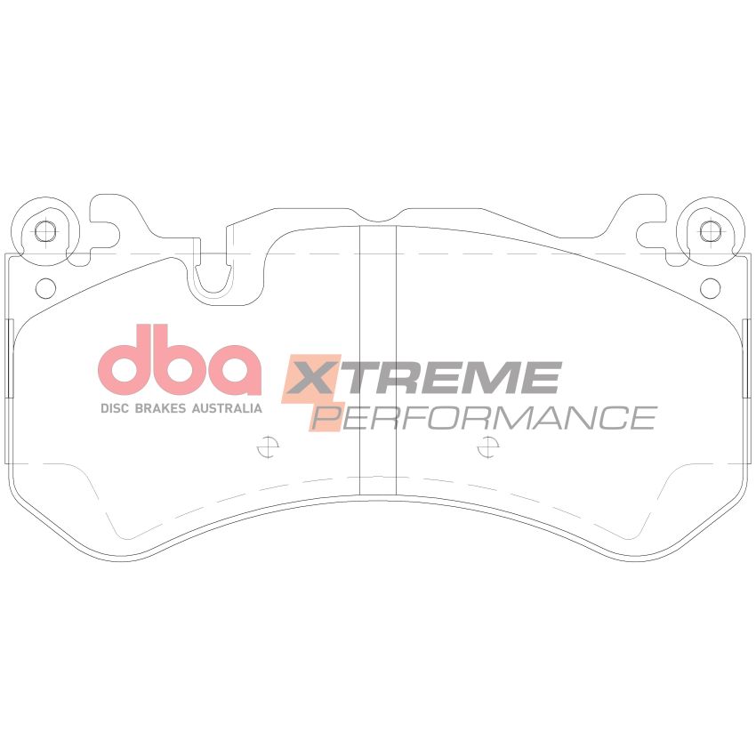Disc Brakes Australia DB15033XP Front Xtreme Performance Brake Pads