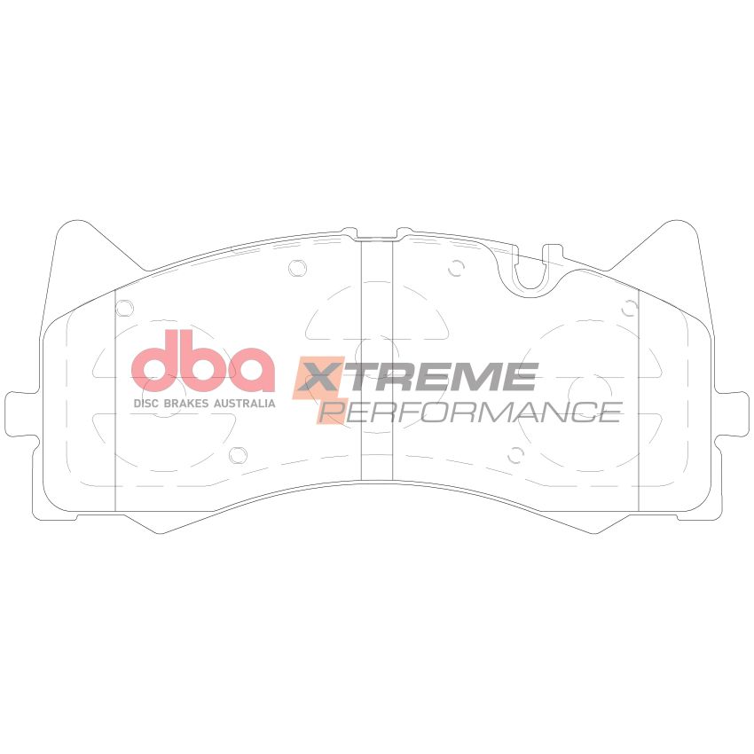 Disc Brakes Australia DB15035XP Front Xtreme Performance Brake Pads
