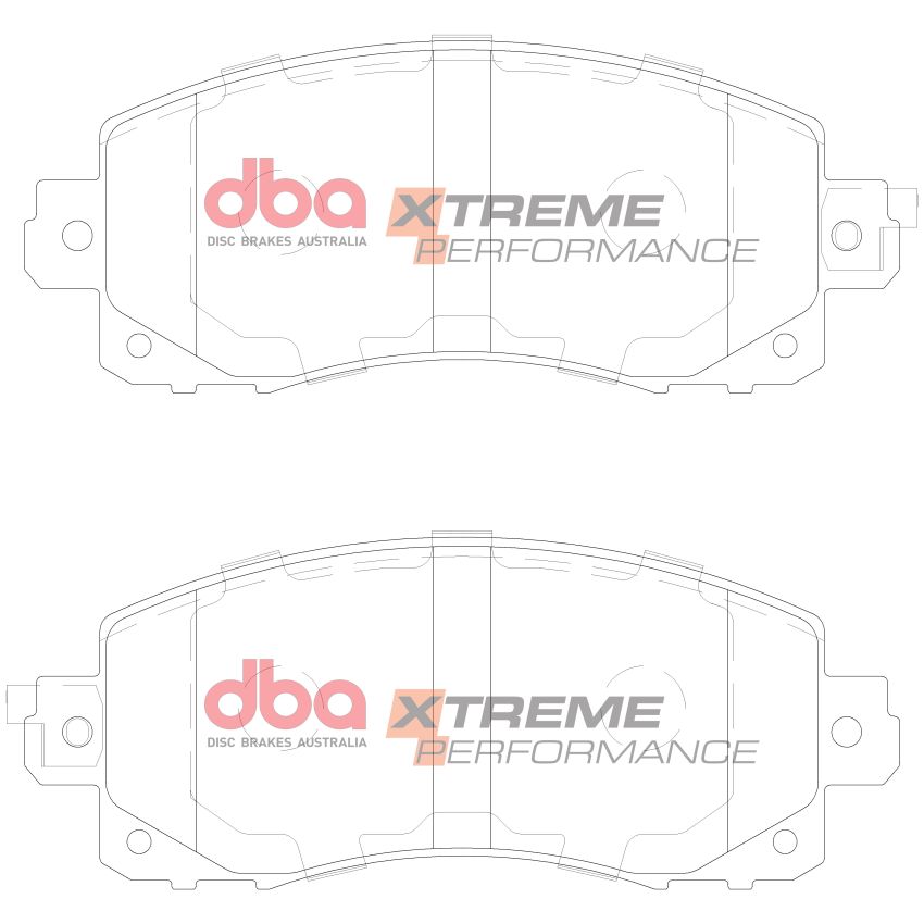 Disc Brakes Australia DB15042XP Front Xtreme Performance Brake Pads