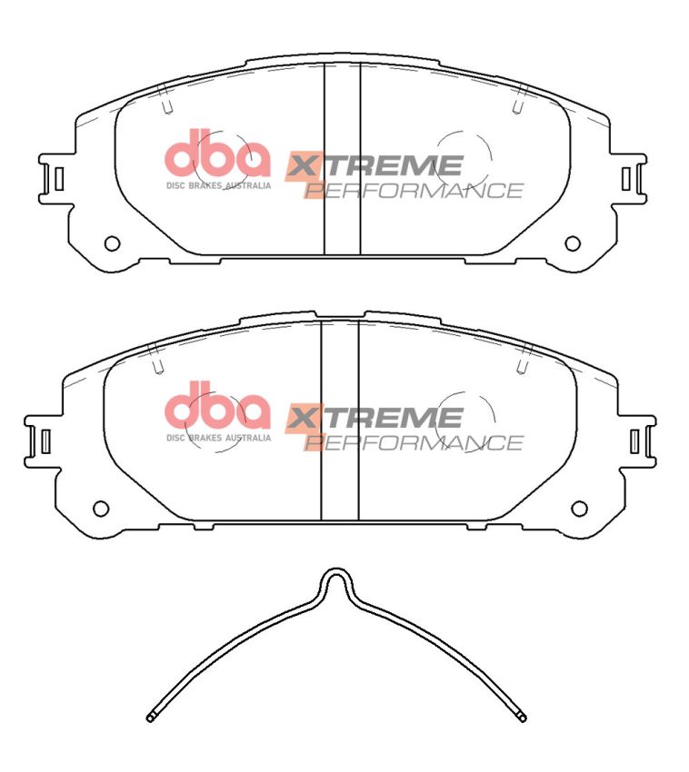 Disc Brakes Australia DB15067XP Front Xtreme Performance Brake Pads