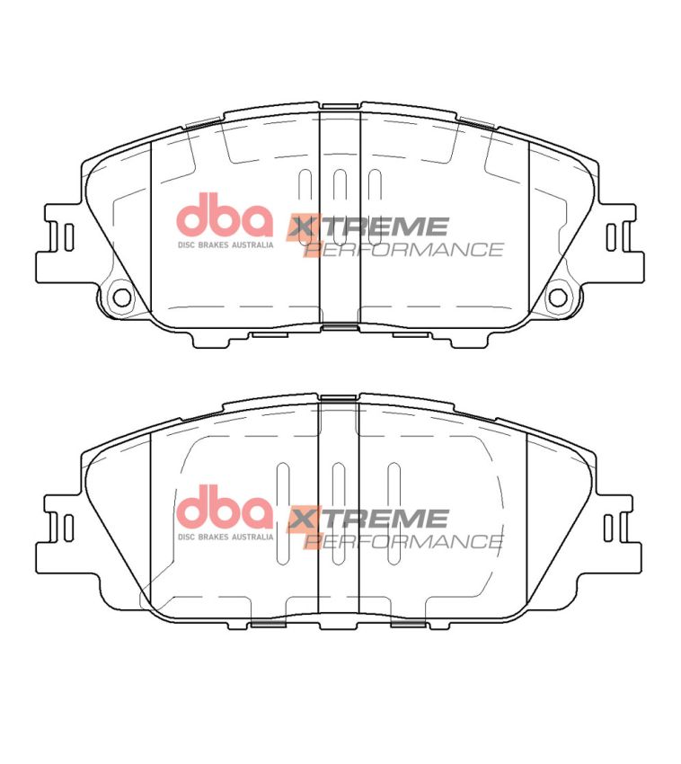 Disc Brakes Australia DB15079XP Front Xtreme Performance Brake Pads
