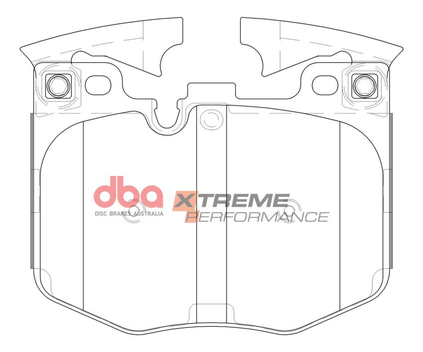 Disc Brakes Australia DB15107XP Front Xtreme Performance Brake Pads
