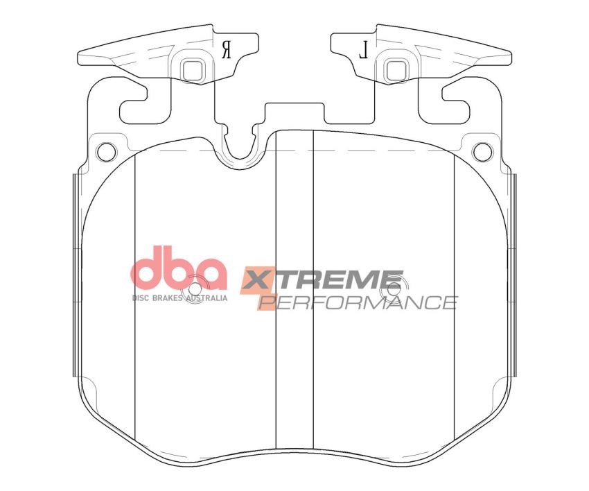 Disc Brakes Australia DB15108XP Front Xtreme Performance Brake Pads