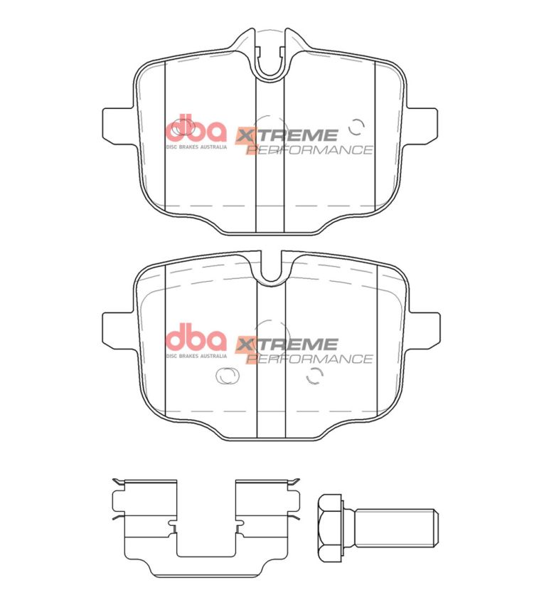 Disc Brakes Australia DB15109XP Rear Xtreme Performance Brake Pads