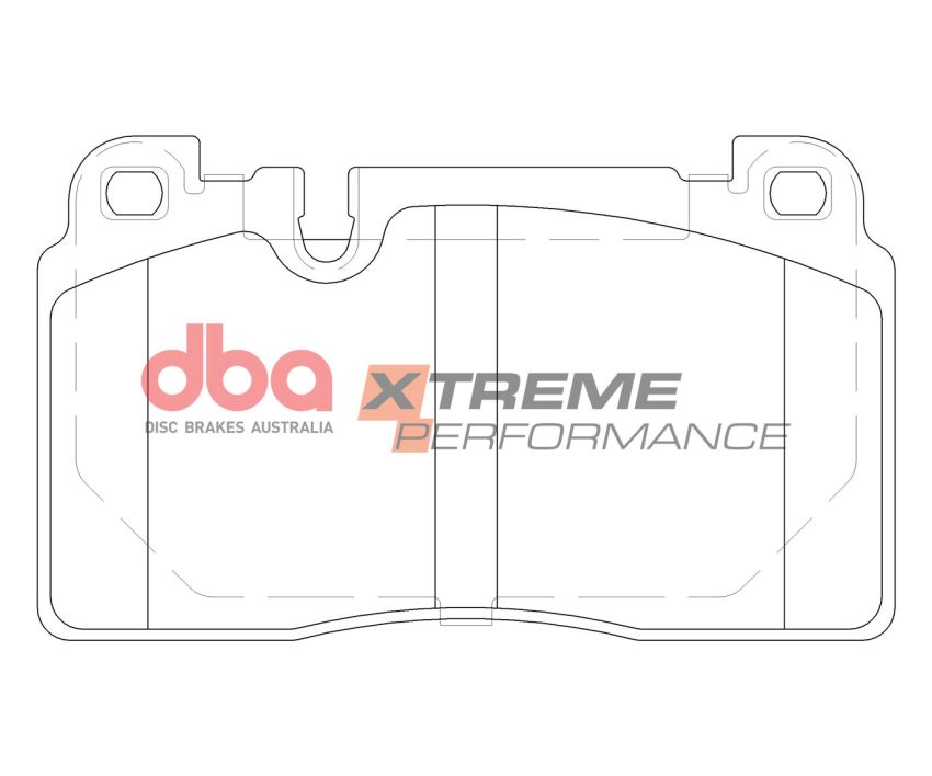 Disc Brakes Australia DB15111XP Front Xtreme Performance Brake Pads