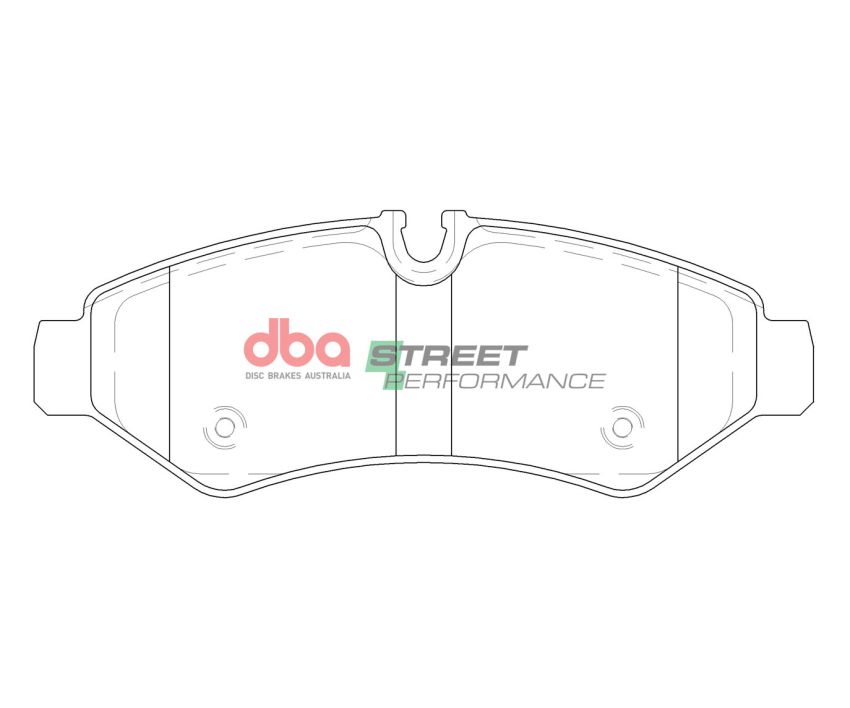 Disc Brakes Australia DB15114SP Front Street Performance Brake Pads
