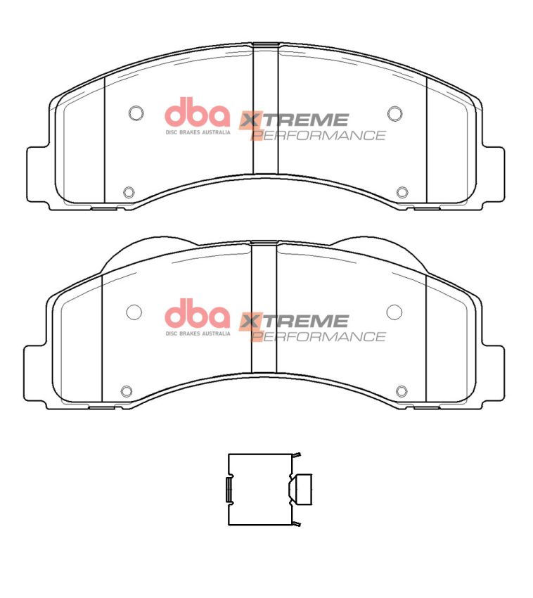 Disc Brakes Australia DB15121XP Front Xtreme Performance Brake Pads