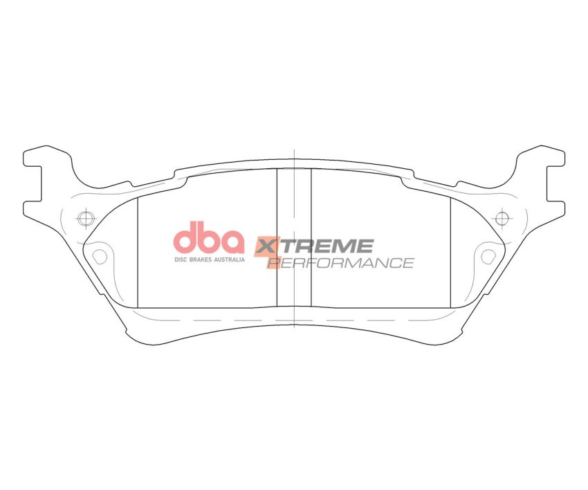 Disc Brakes Australia DB15122XP Rear Xtreme Performance Brake Pads