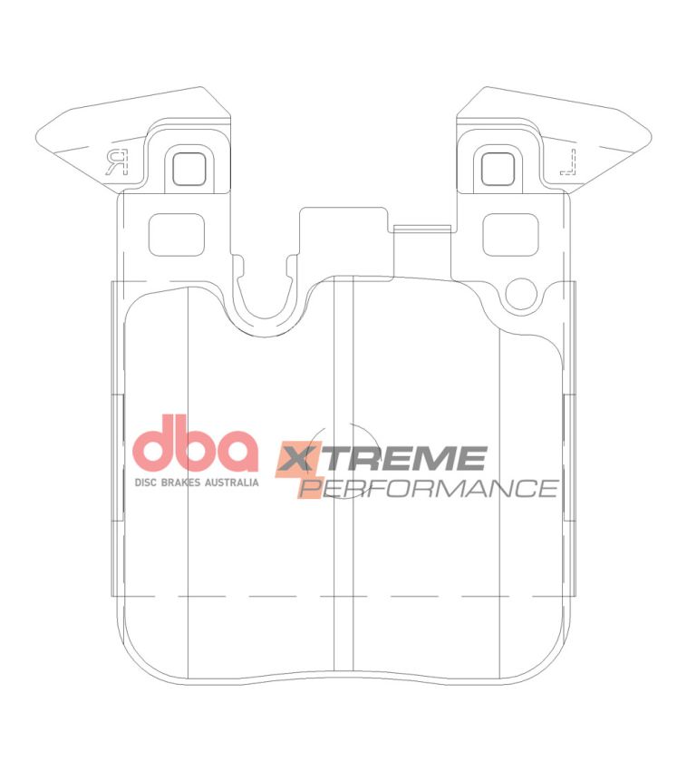 Disc Brakes Australia DB15127XP Rear Xtreme Performance Brake Pads