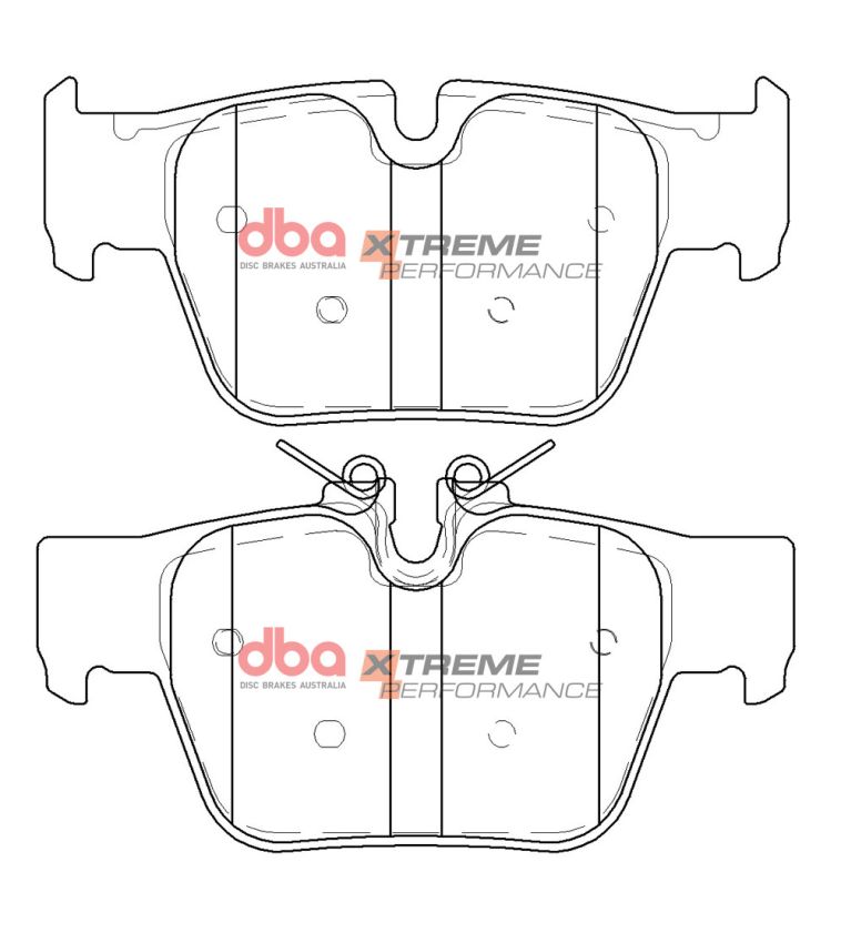 Disc Brakes Australia DB15128XP Rear Xtreme Performance Brake Pads