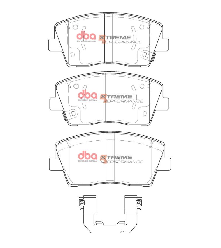 Disc Brakes Australia DB15133XP Front Xtreme Performance Brake Pads