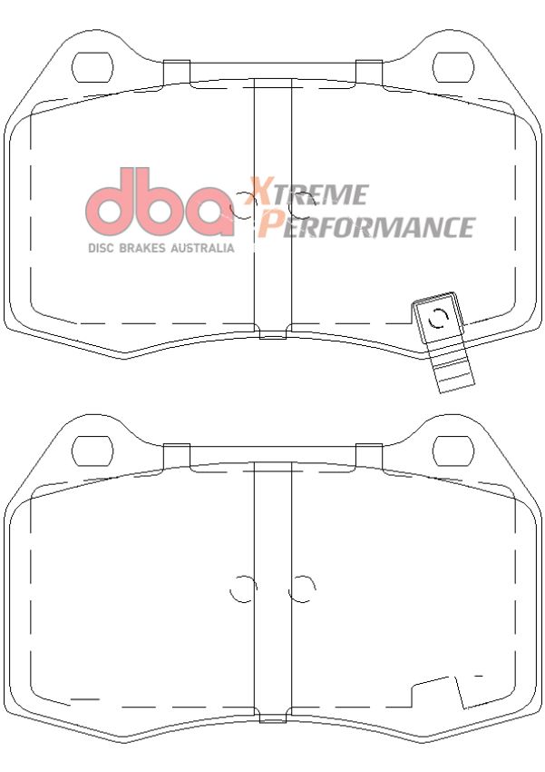 Disc Brakes Australia DB1520XP Front Xtreme Performance Brake Pads