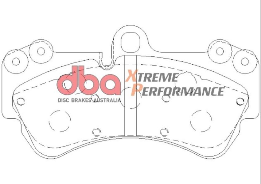 Disc Brakes Australia DB1676XP Front Xtreme Performance Brake Pads