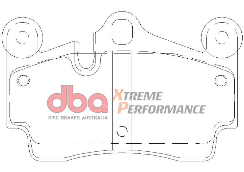 Disc Brakes Australia DB1677XP Rear Xtreme Performance Brake Pads