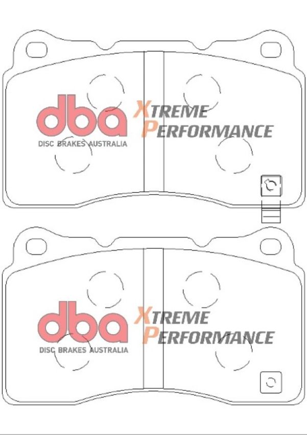 Disc Brakes Australia DB1678XP Front Xtreme Performance Brake Pads