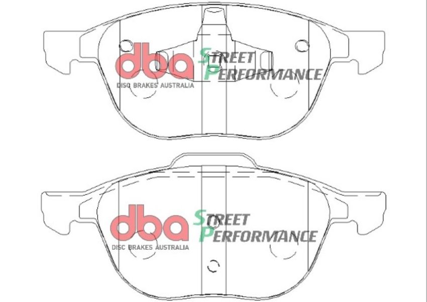 Disc Brakes Australia DB1679SP Front Street Performance Brake Pads