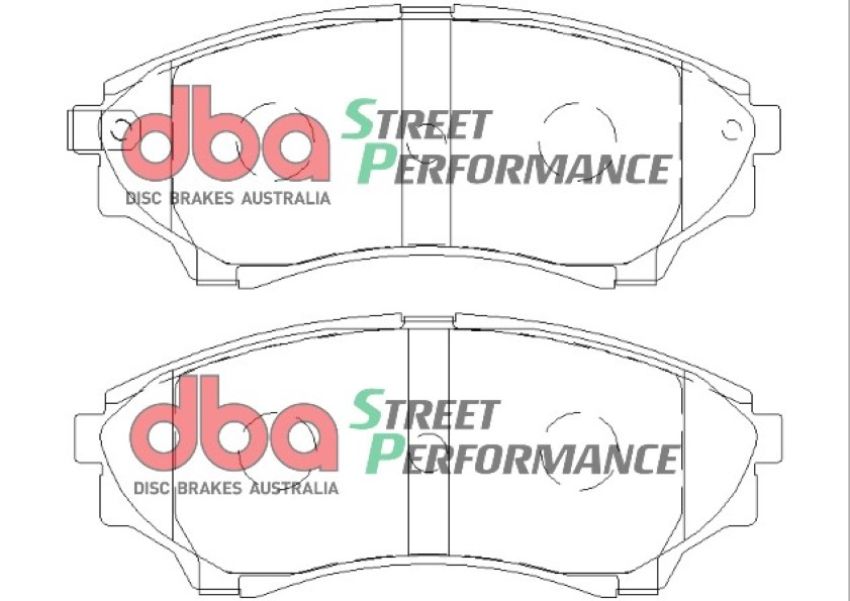 Disc Brakes Australia DB1681SP Front Street Performance Brake Pads