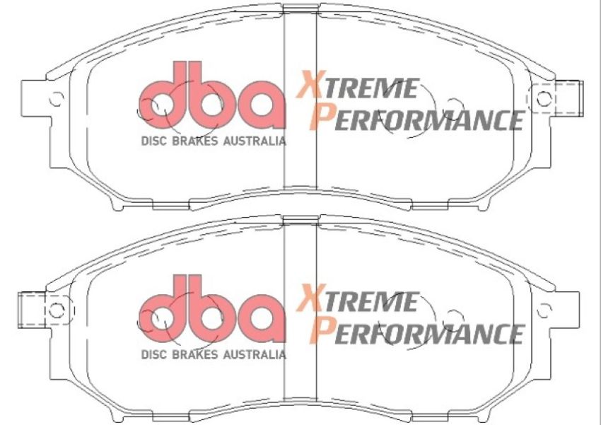 Disc Brakes Australia DB1696XP Front Xtreme Performance Brake Pads