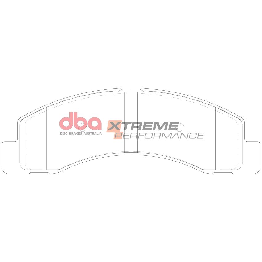 Disc Brakes Australia DB1731XP Front Xtreme Performance Brake Pads