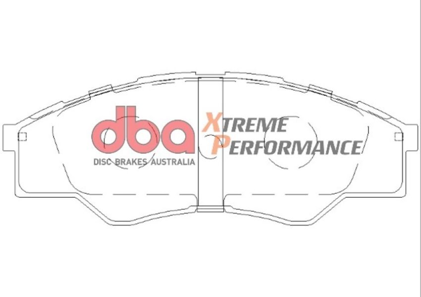 Disc Brakes Australia DB1741XP Front Xtreme Performance Brake Pads
