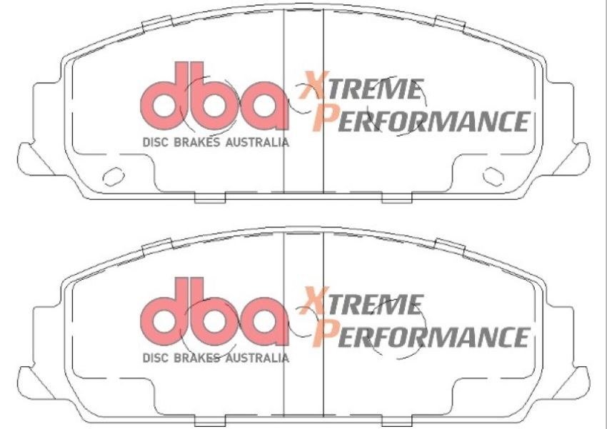 Disc Brakes Australia DB1765XP Front Xtreme Performance Brake Pads