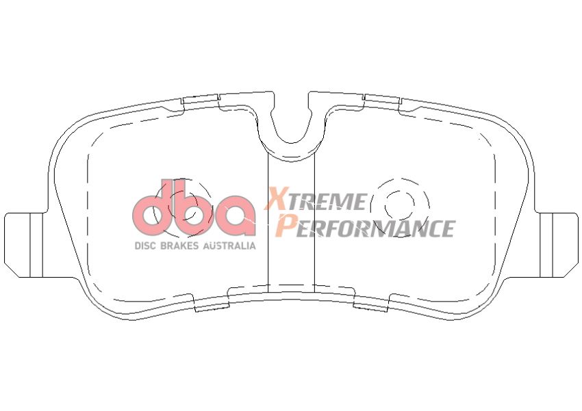 Disc Brakes Australia DB1781XP Rear Xtreme Performance Brake Pads