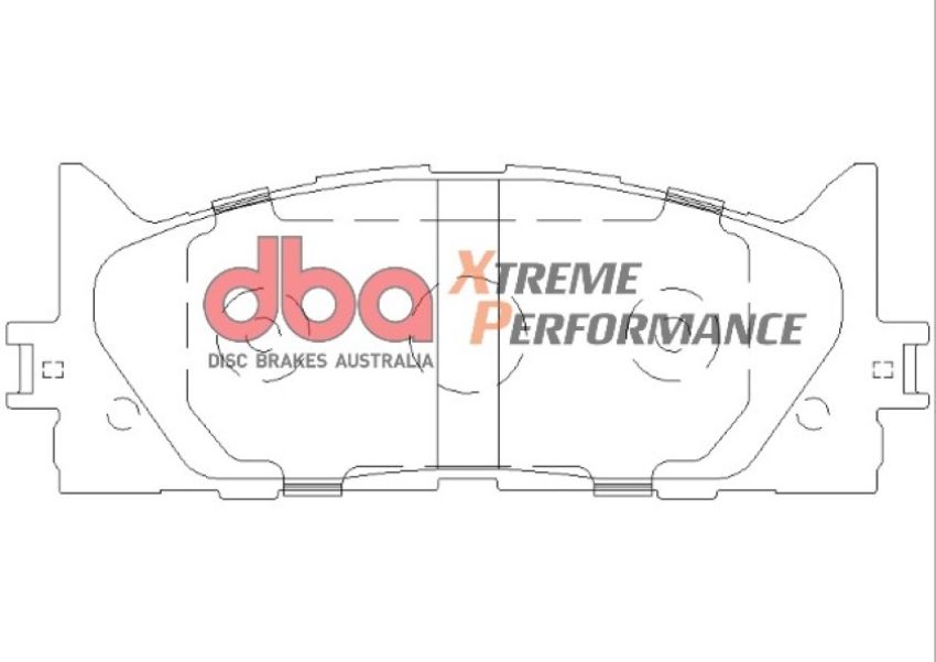 Disc Brakes Australia DB1800XP Front Xtreme Performance Brake Pads