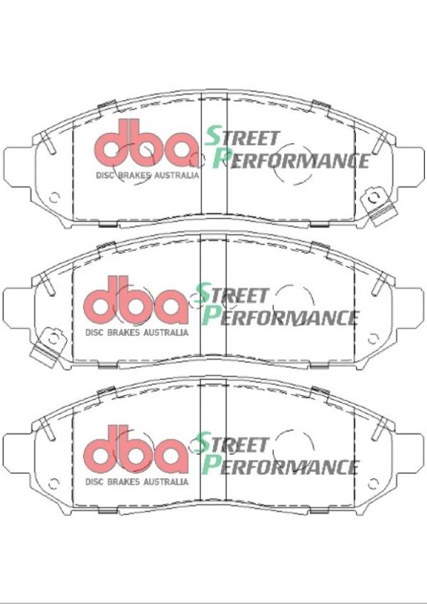 Disc Brakes Australia DB1835SP Front Street Performance Brake Pads