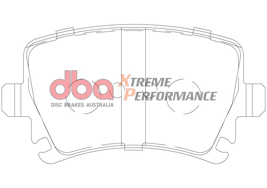 Disc Brakes Australia DB1865XP Rear Xtreme Performance Brake Pads