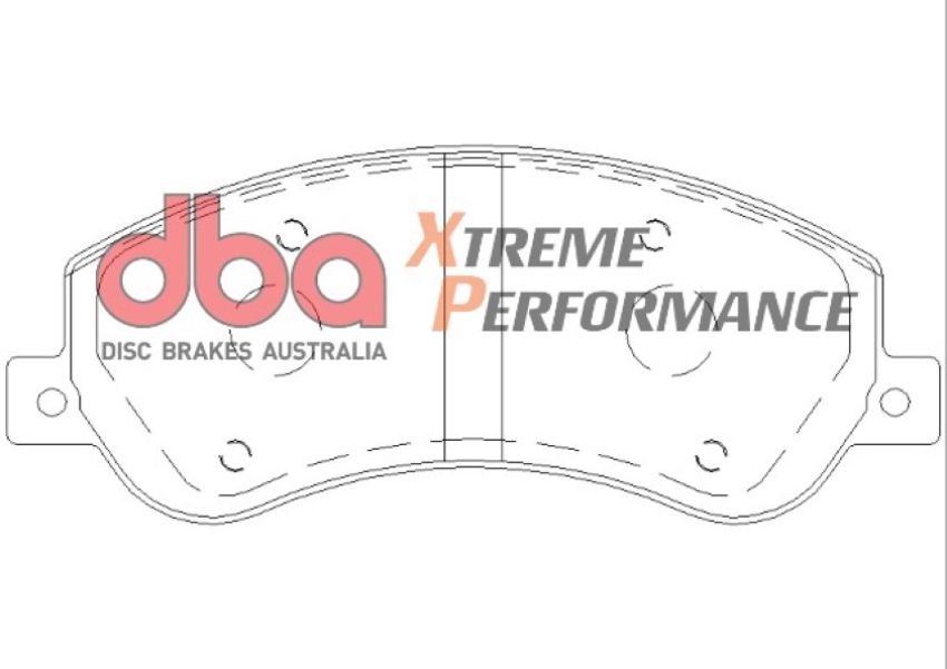 Disc Brakes Australia DB1915XP Front Xtreme Performance Brake Pads