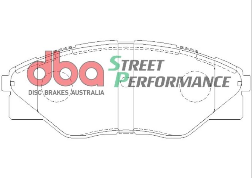 Disc Brakes Australia DB1985SP Front Street Performance Brake Pads
