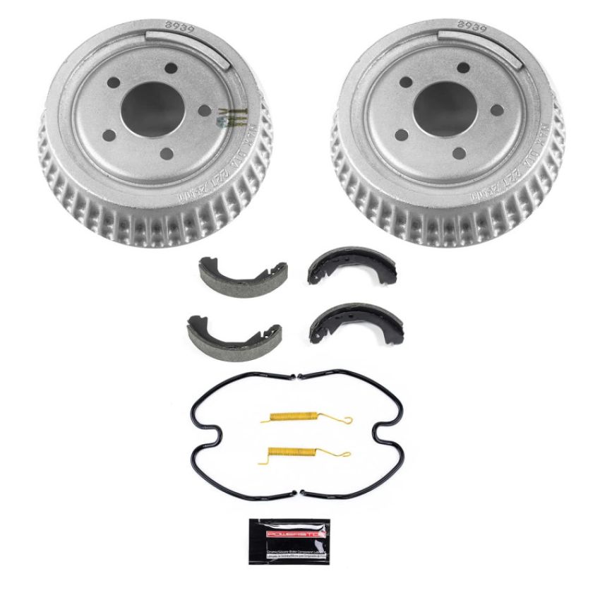 PowerStop KOE15504DK Power Stop 03-04 Oldsmobile Alero Rear Autospecialty Drum Kit