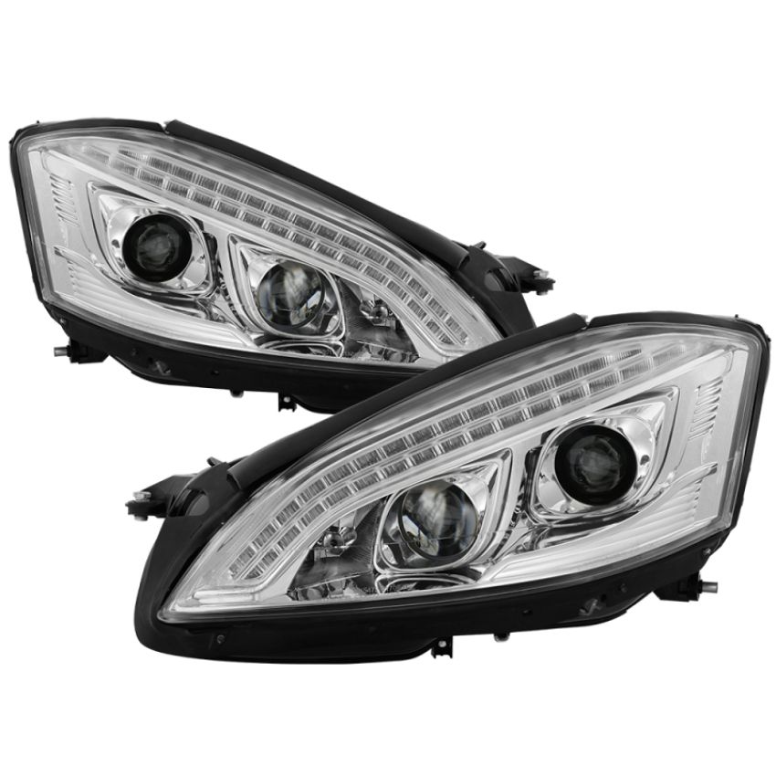 SPYDER 5083906 Projector Headlights - DRL LED - Chrome