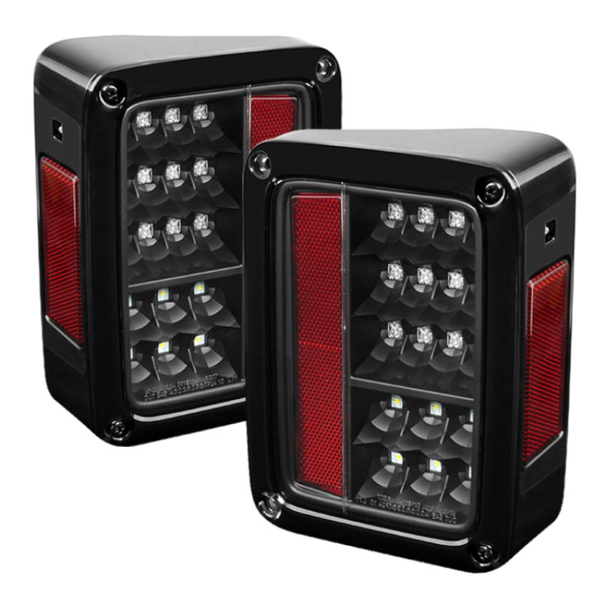 SPYDER 5070395 LED Tail Lights - Black