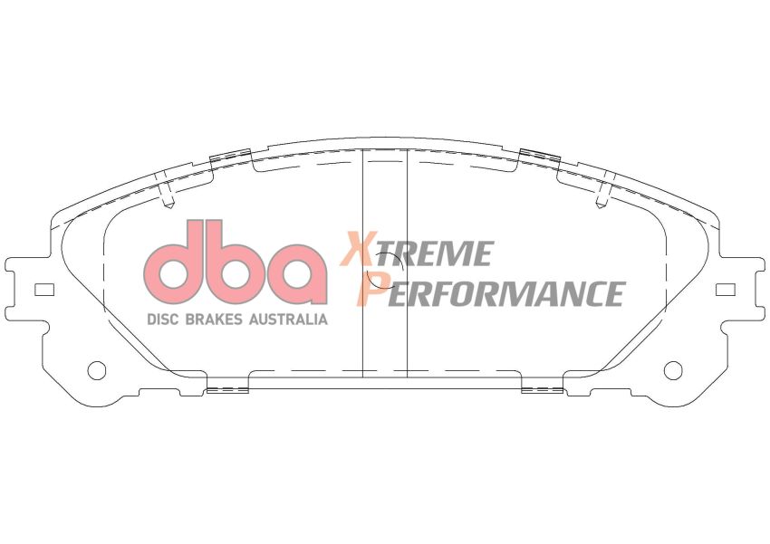 Disc Brakes Australia DB2004XP Front Xtreme Performance Brake Pads