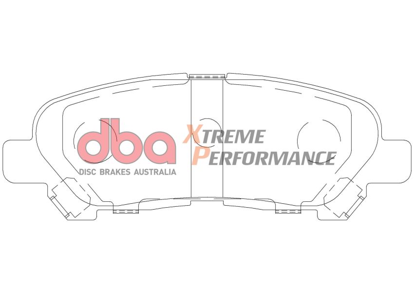 Disc Brakes Australia DB2005XP Rear Xtreme Performance Brake Pads