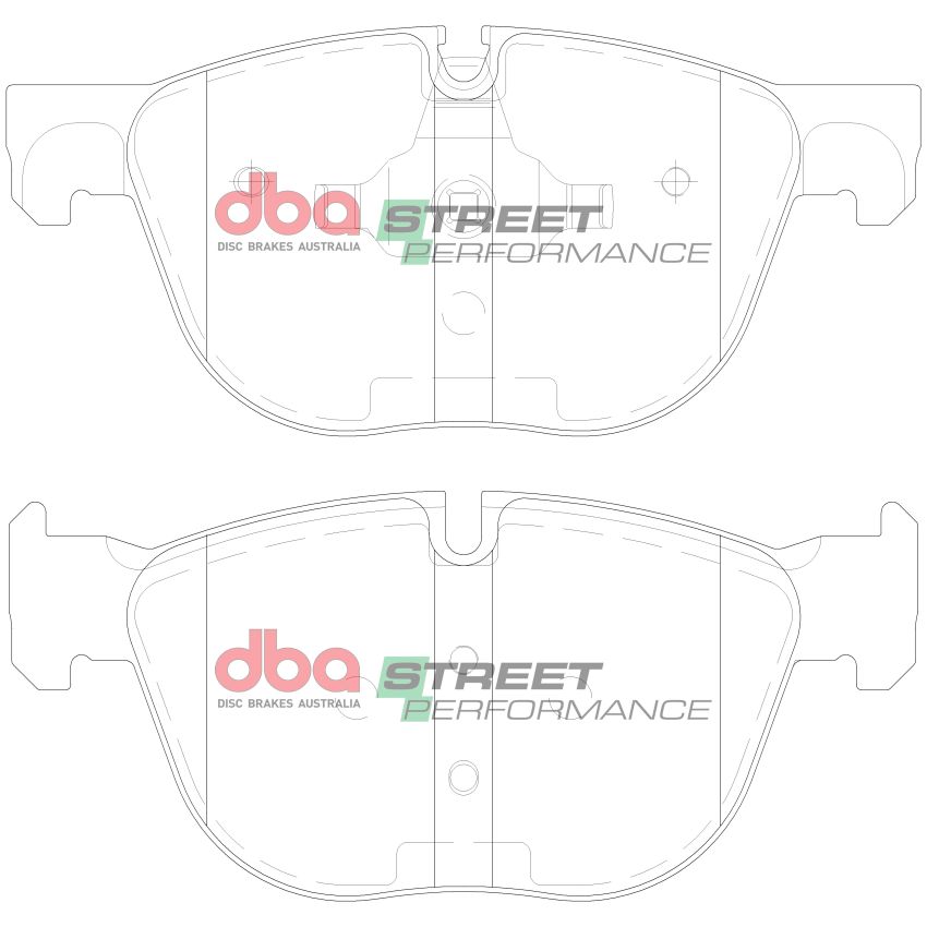 Disc Brakes Australia DB2006SP Front Street Performance Brake Pads