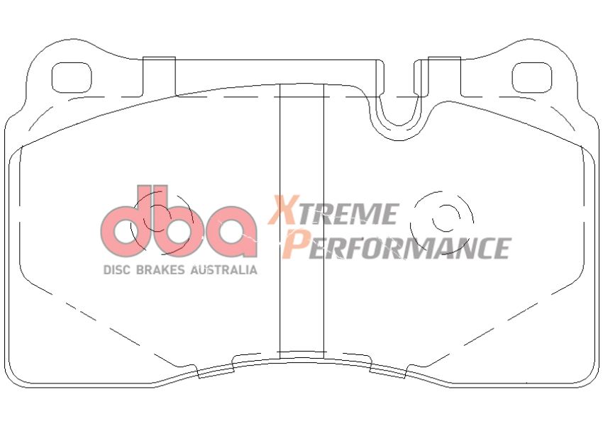 Disc Brakes Australia DB2073XP Front Xtreme Performance Brake Pads
