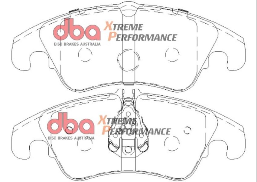 Disc Brakes Australia DB2186XP Front Xtreme Performance Brake Pads