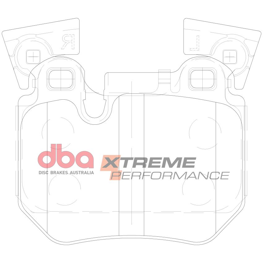 Disc Brakes Australia DB2196XP Rear Xtreme Performance Brake Pads