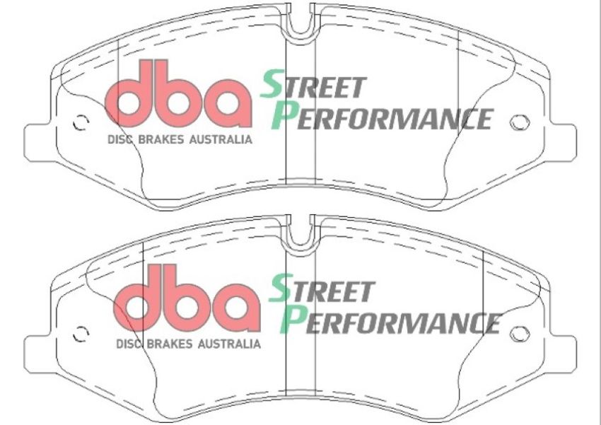 Disc Brakes Australia DB2203SP Front Street Performance Brake Pads