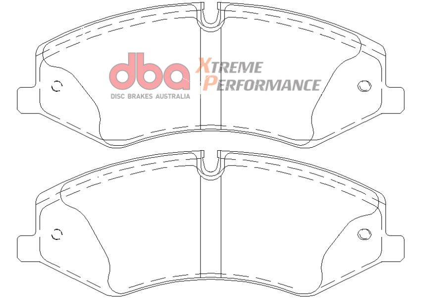 Disc Brakes Australia DB2203XP Front Xtreme Performance Brake Pads