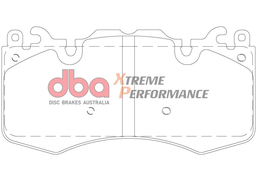 Disc Brakes Australia DB2204XP Front Xtreme Performance Brake Pads
