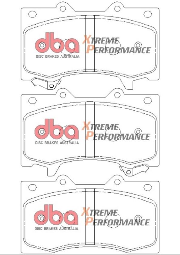 Disc Brakes Australia DB2242XP Front Xtreme Performance Brake Pads