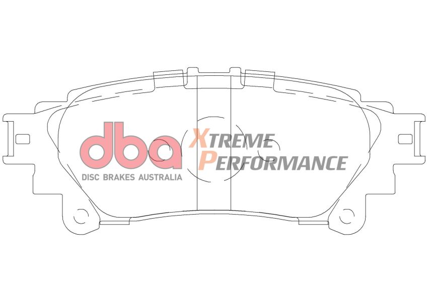 Disc Brakes Australia DB2245XP Rear Xtreme Performance Brake Pads